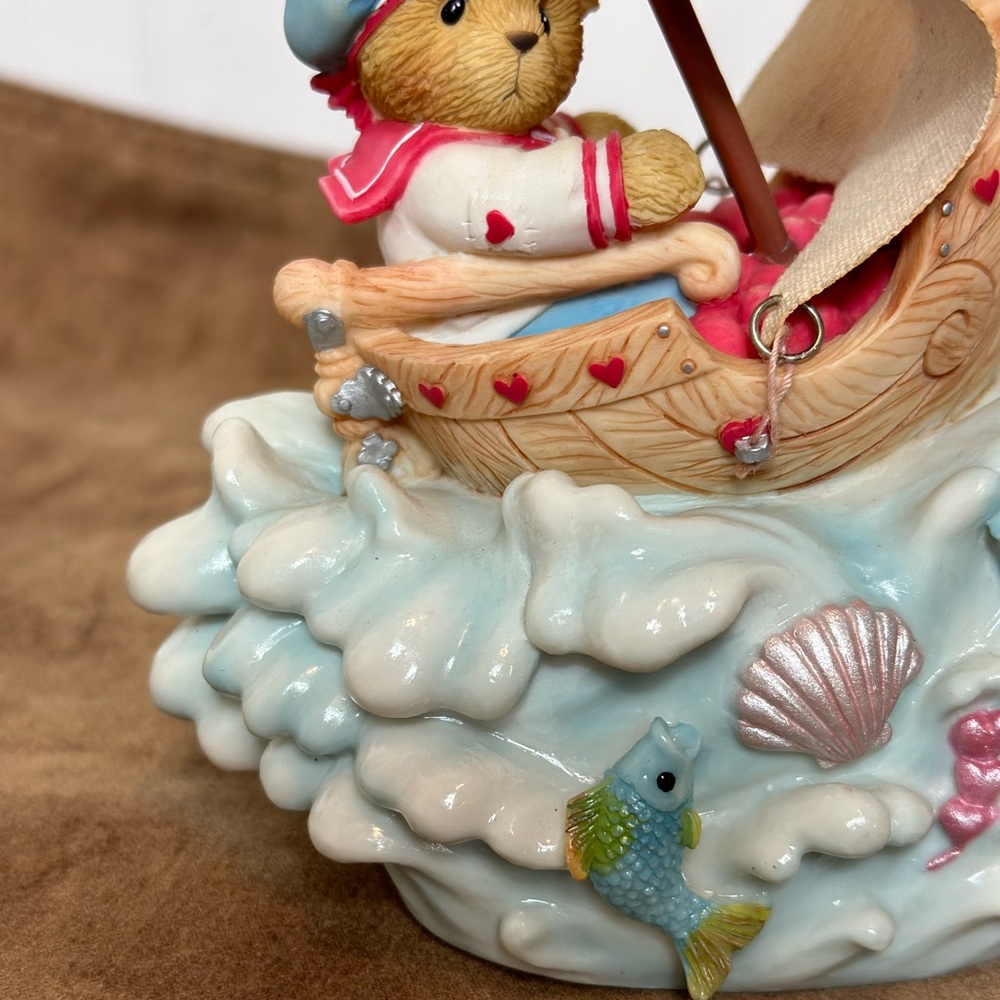 Cherished Teddies Rocking Musical Figurine. “Set Sail Toward New Adventures” - Picture 5 of 15